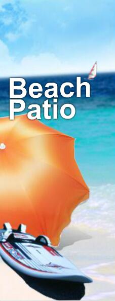 Beach and patio umbrella